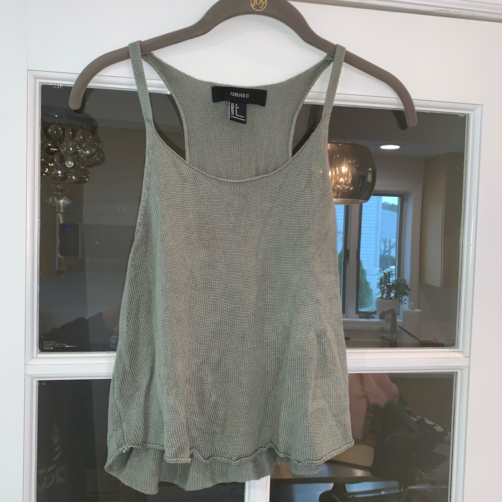 Forever 21 Sweater Beachy Crop Top